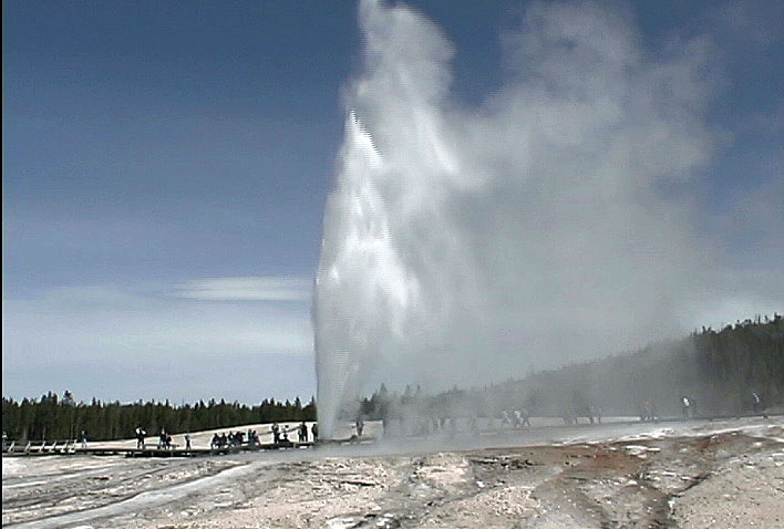 Beehive Geyser - Wonders of Yellowstone DVD